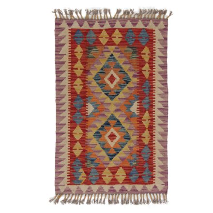 Kelim rug Chobi 91x60 hand woven Afghan Kelim rug