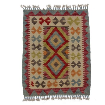 Kelim rug Chobi 81x65 hand woven Afghan Kelim rug