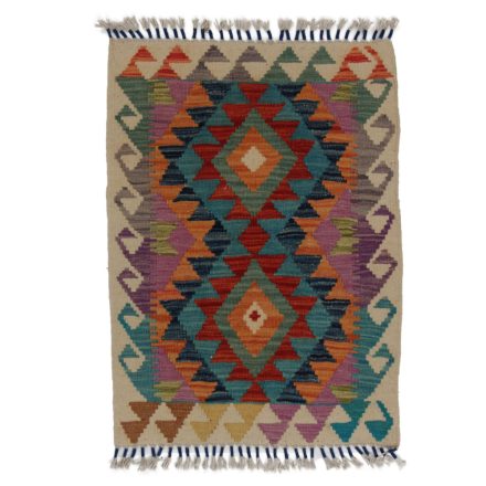Kelim rug Chobi 86x64 hand woven Afghan Kelim rug