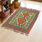 Kilim rug Chobi 66x94 hand woven Afghan Kilim rug