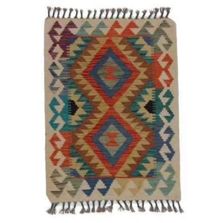 Kelim rug Chobi 85x64 hand woven Afghan Kelim rug