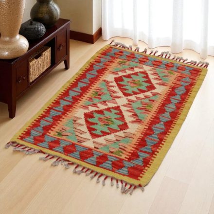 Kilim rug Chobi 68x103 hand woven Afghan Kilim rug