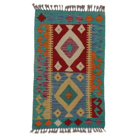 Kelim rug Chobi 58x94 hand woven Afghan Kelim rug