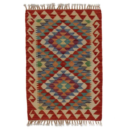 Kelim rug Chobi 62x89 hand woven Afghan Kelim rug