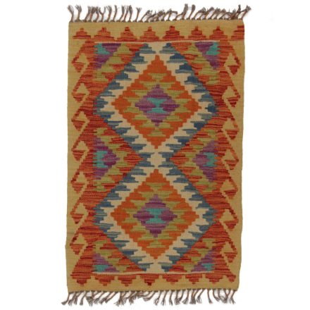 Kelim rug Chobi 62x94 hand woven Afghan Kelim rug
