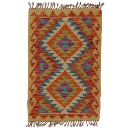 Kelim rug Chobi 62x94 hand woven Afghan Kelim rug