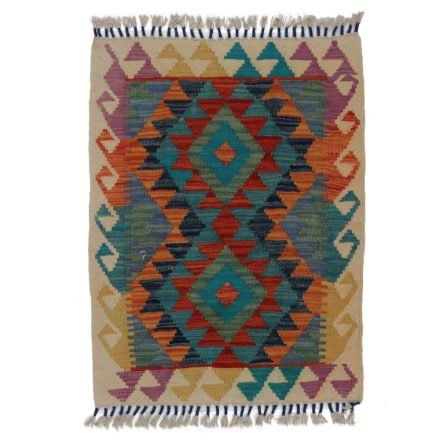 Kelim rug Chobi 64x83 hand woven Afghan Kelim rug