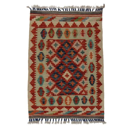 Kelim rug Chobi 63x90 hand woven Afghan Kelim rug