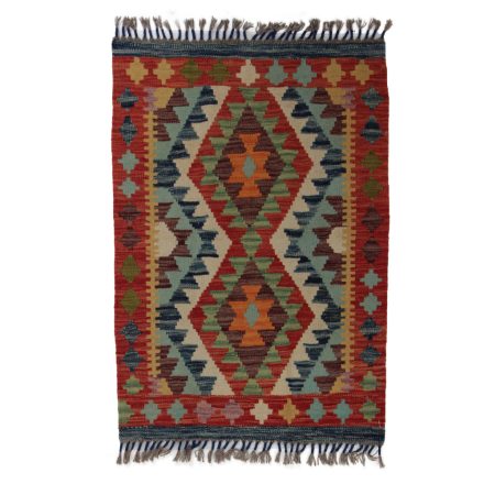 Kelim rug Chobi 91x64 hand woven Afghan Kelim rug