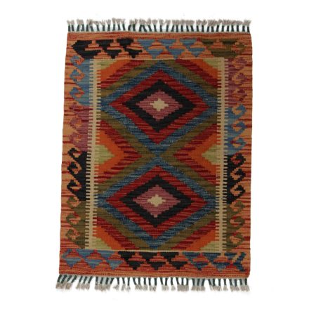 Kelim rug Chobi 78x61 hand woven Afghan Kelim rug