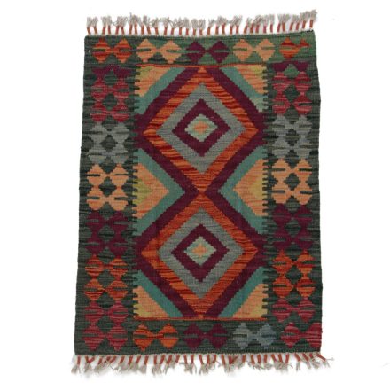 Kelim rug Chobi 85x65 hand woven Afghan Kelim rug