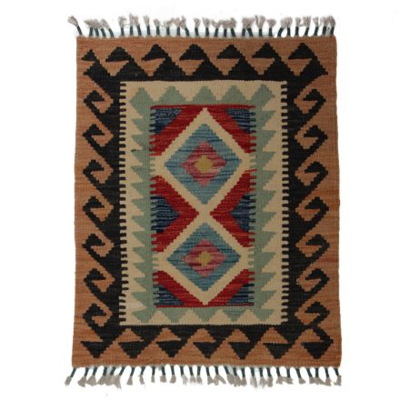 Kelim rug Chobi 77x64 hand woven Afghan Kelim rug