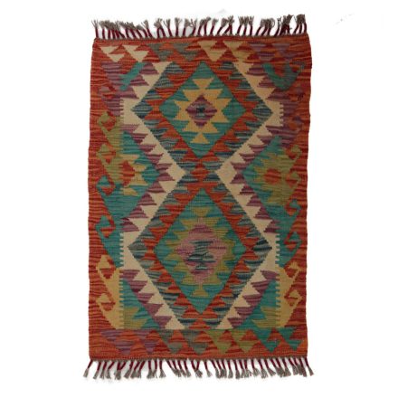 Kelim rug Chobi 92x63 hand woven Afghan Kelim rug
