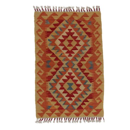 Kelim rug Chobi 62x94 hand woven Afghan Kelim rug