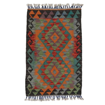 Kelim rug Chobi 92x60 hand woven Afghan Kelim rug