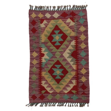 Kelim rug Chobi 58x90 hand woven Afghan Kelim rug