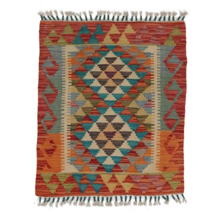 Kelim rug Chobi 74x64 hand woven Afghan Kelim rug
