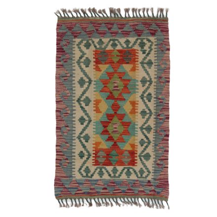 Kelim rug Chobi 62x96 hand woven Afghan Kelim rug
