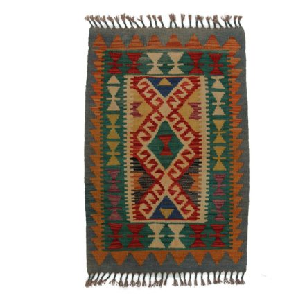 Kelim rug Chobi 62x90 hand woven Afghan Kelim rug