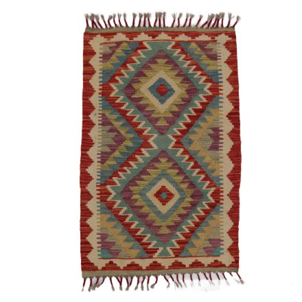 Kelim rug Chobi 60x92 hand woven Afghan Kelim rug