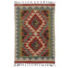 Kilim rug Chobi 65x98 hand woven Afghan Kilim rug