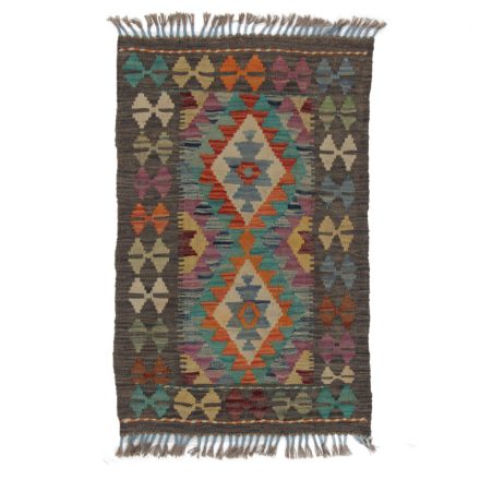 Kelim rug Chobi 58x94 hand woven Afghan Kelim rug