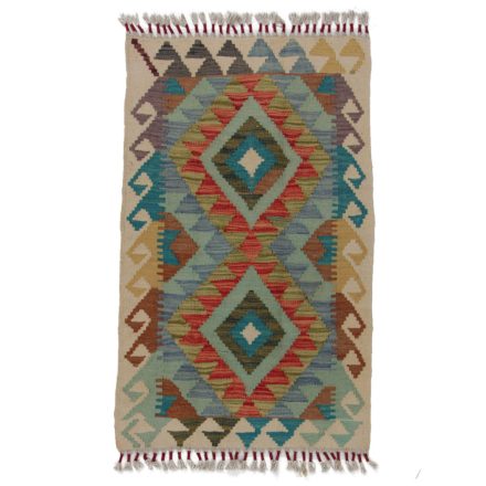 Kelim rug Chobi 92x58 hand woven Afghan Kelim rug