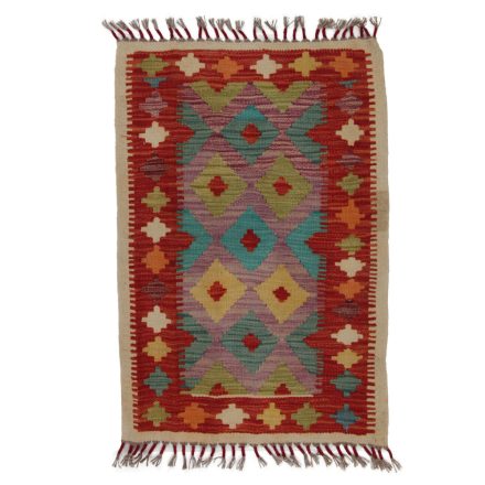 Kelim rug Chobi 89x61 hand woven Afghan Kelim rug