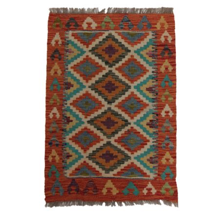 Kelim rug Chobi 85x60 hand woven Afghan Kelim rug