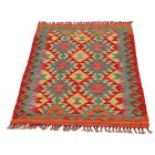 Kilim rug Chobi 125x79 handmade afghan wool kilim rug