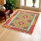 Afghan Kilim rug Chobi 121x84 hand woven ethnic kilim