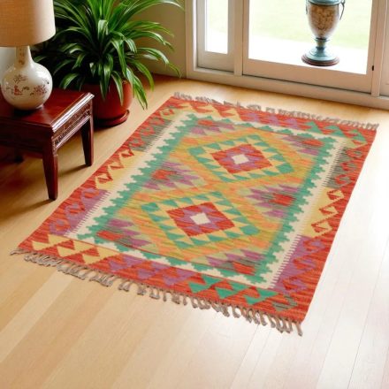 Afghan Kilim rug Chobi 121x84 hand woven ethnic kilim