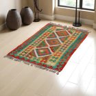Kilim rug Chobi 77x124 hand woven Afghan Kilim rug