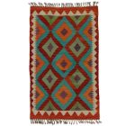 Afghan Kilim rug Chobi 120x75 hand woven Ethnic Kilim rug
