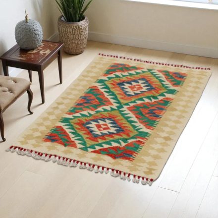 Afghan Kilim rug Chobi 115x80 hand woven Ethnic Kilim rug