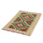 Afghan Kilim rug Chobi 115x80 hand woven Ethnic Kilim rug