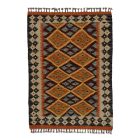 Afghan Kilim rug Chobi 88x120 hand woven Ethnic Kilim rug