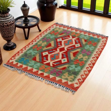 Kilim rug Chobi 120x87 handmade afghan wool kilim rug