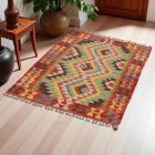 Kilim rug Chobi 126x86 handmade afghan wool kilim rug