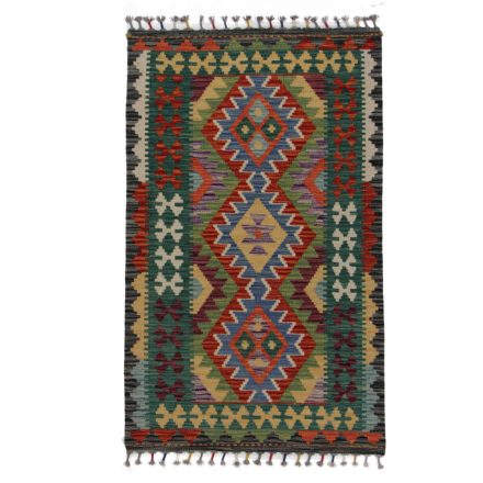 Kelim rug Chobi 130x78 hand woven Afghan Kelim rug