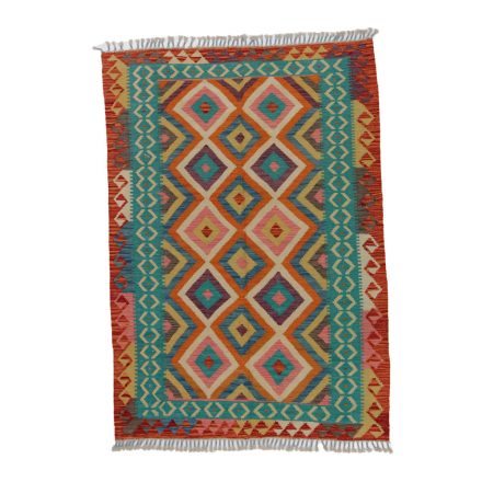 Kelim rug Chobi 124x174 hand woven Afghan Kelim rug