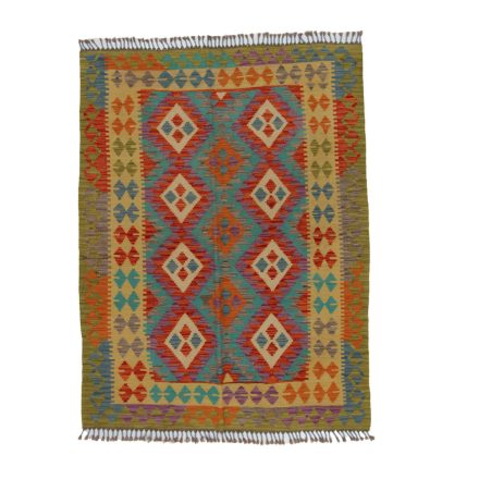 Kelim rug Chobi 139x179 hand woven Afghan Kelim rug