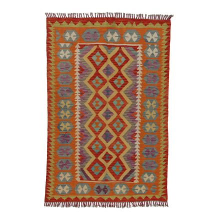 Kelim rug Chobi 129x194 hand woven Afghan Kelim rug