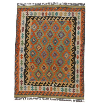 Kelim rug Chobi 155x206 hand woven Afghan Kelim rug