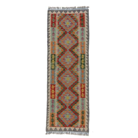 Kelim rug Chobi 68x195 hand woven Afghan Kelim rug