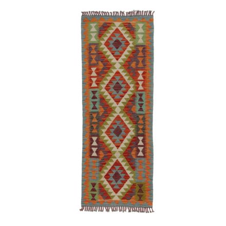 Kelim rug Chobi 75x198 hand woven Afghan Kelim rug