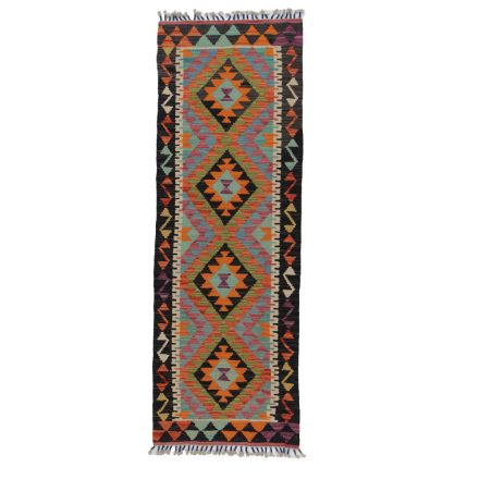 Kelim rug Chobi 68x193 handmade Afghan Kelim rug