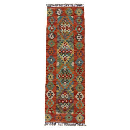 Kelim rug Chobi 69x200 handmade Afghan Kelim rug
