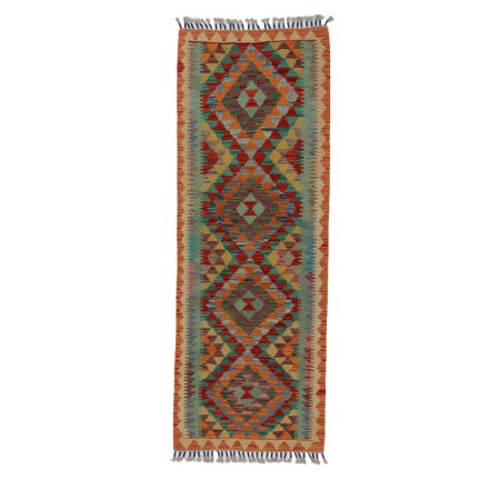 Kelim rug Chobi 64x189 handmade Afghan Kelim rug