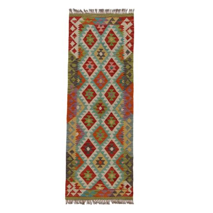Kelim rug Chobi 71x198 handmade Afghan Kelim rug